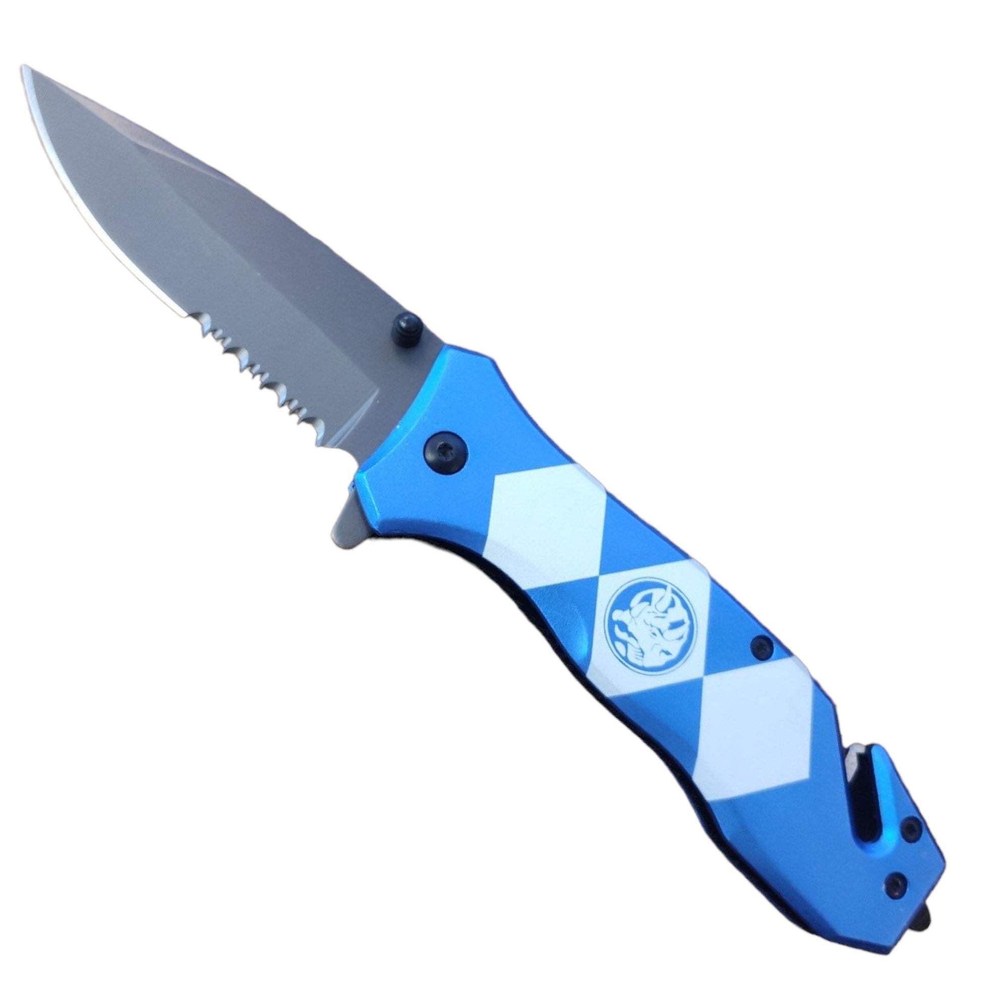 MMPR Blue Ranger Pocket Knife