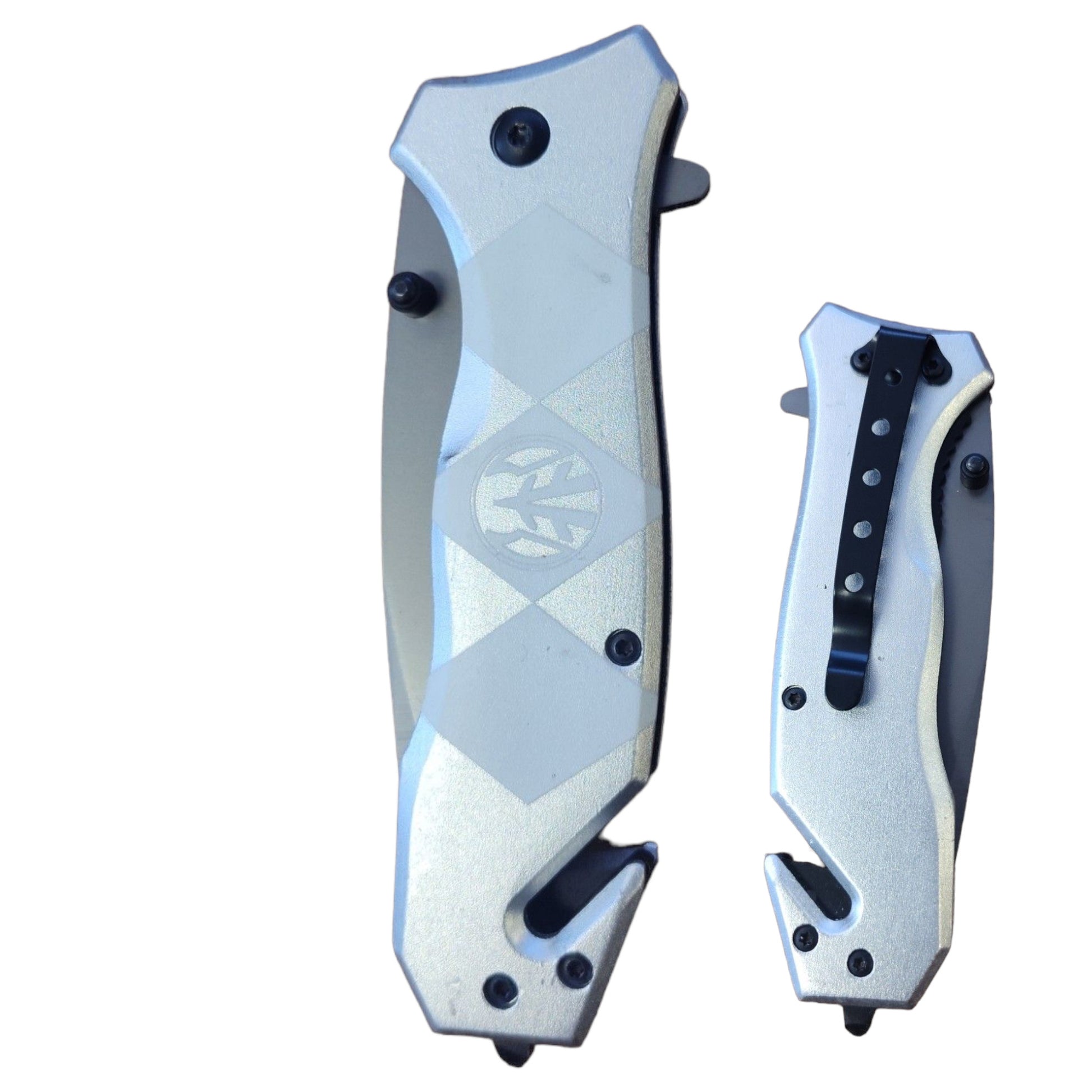 MMPR White Ranger Pocket Knife