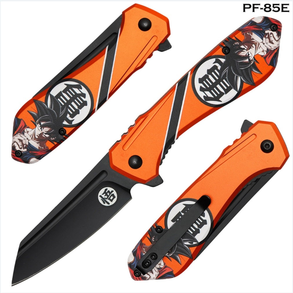 Dragon Ball Knife- Goku DBZ SPRING ASSISSITED KNIFE