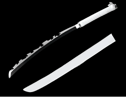 Demon Slayer BATTLE READY Sword – Inosuke (SINGLE) WHITE KATANA