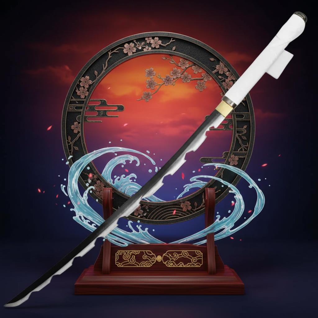 Demon Slayer BATTLE READY Sword – Inosuke (SINGLE) WHITE KATANA