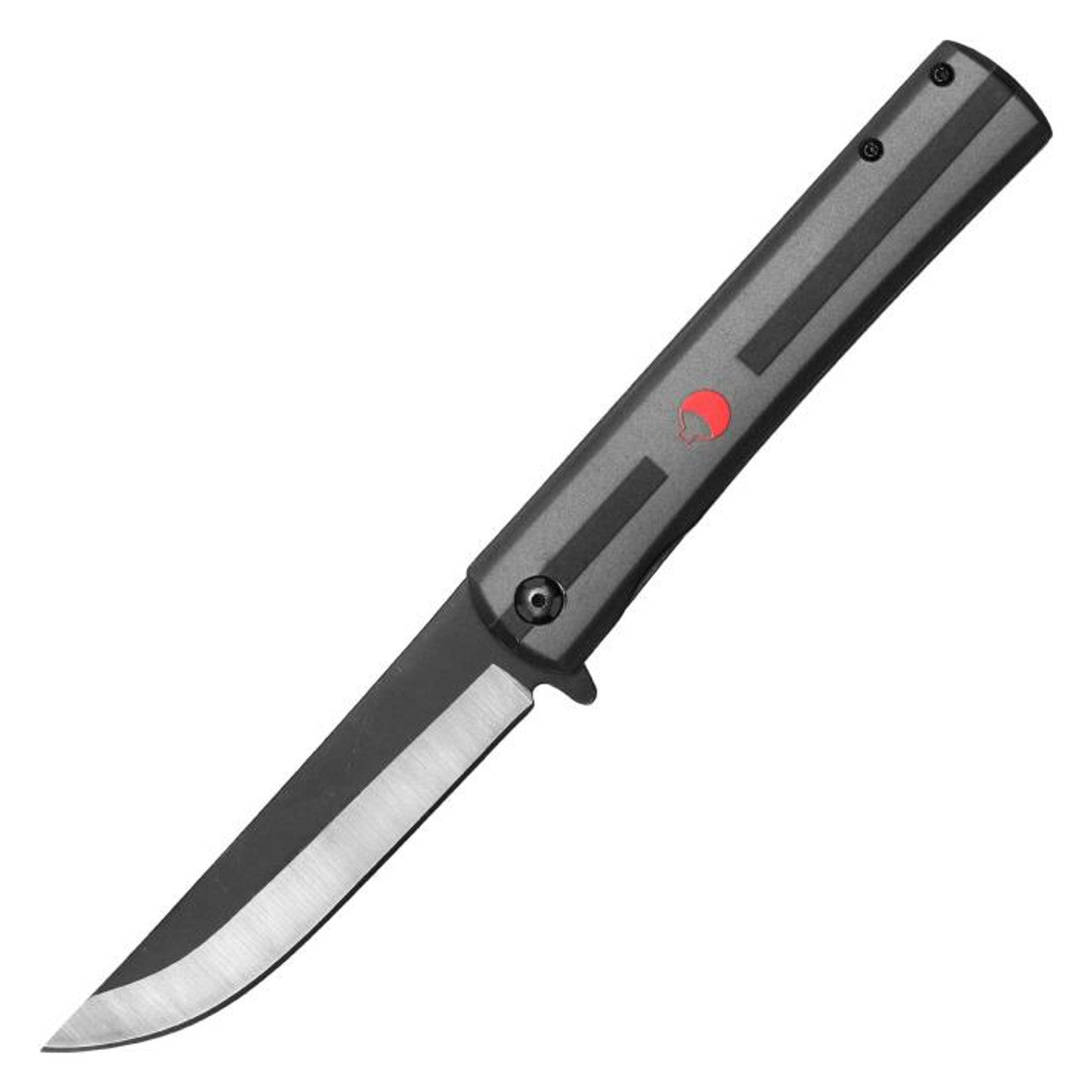 Naruto Sasuke Black Katana Spring Assisted Knife