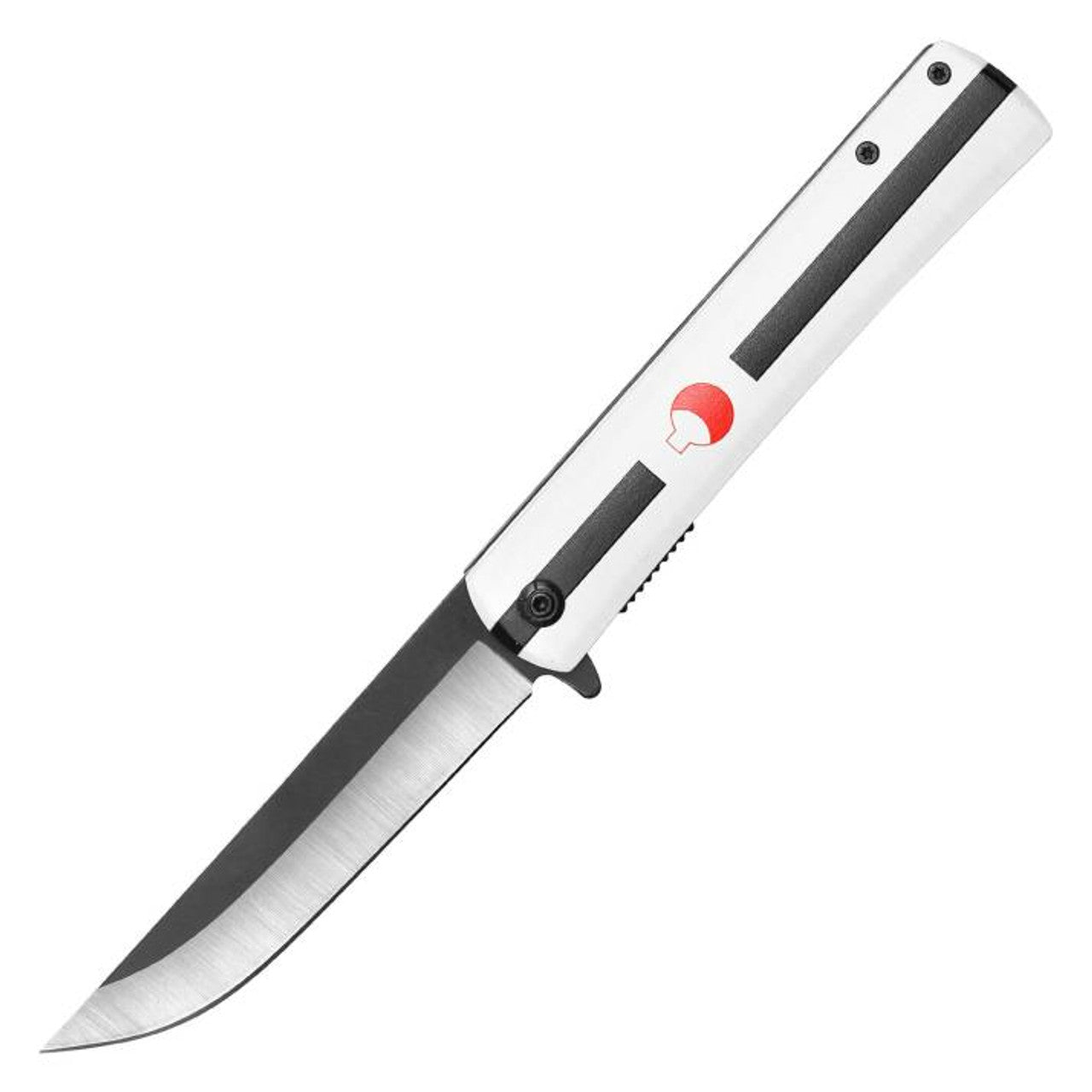 Sasuke White Katana Spring Assisted Knife