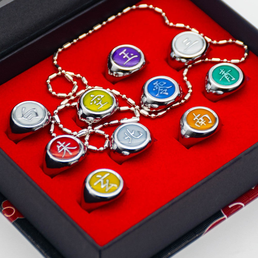 Naruto Akatsuki Rings
