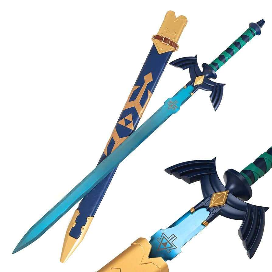 Deluxe Blue Steel Zelda Blue Master Sword