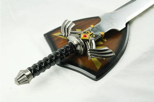 Legend Of Zelda -  Twilight Princess Sword With Plaque Black