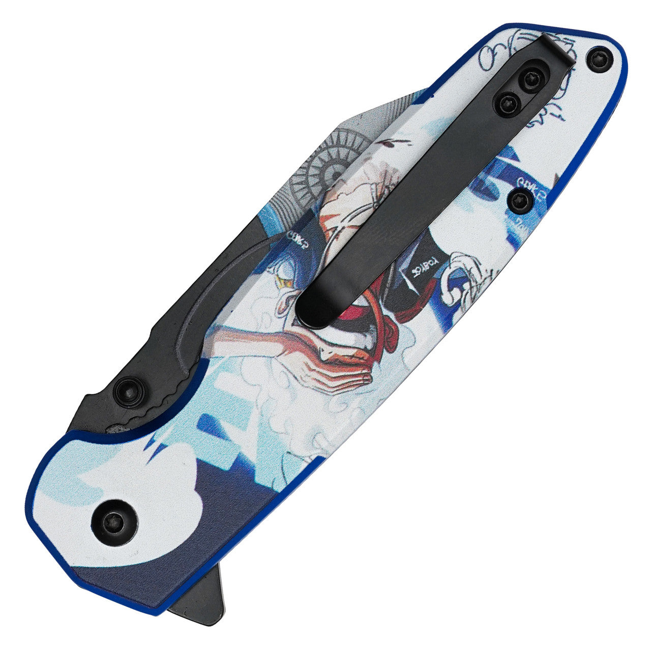 One Piece Knife - Gear 5 Luffy Face SPRING ASSISTED KNIFE
