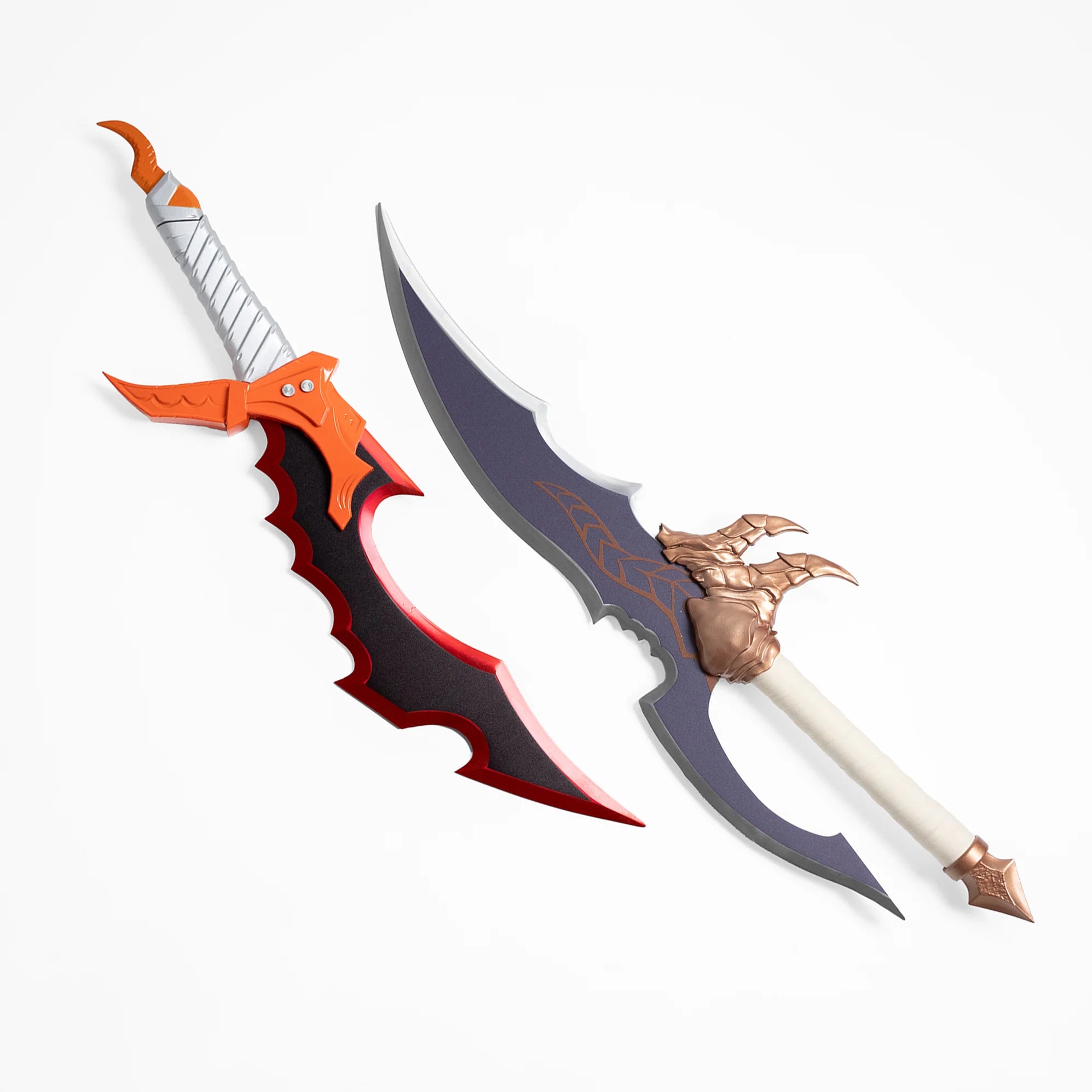 Sung Jinwoo's Kasaka and Knight Killer Metal Pair With Plaque