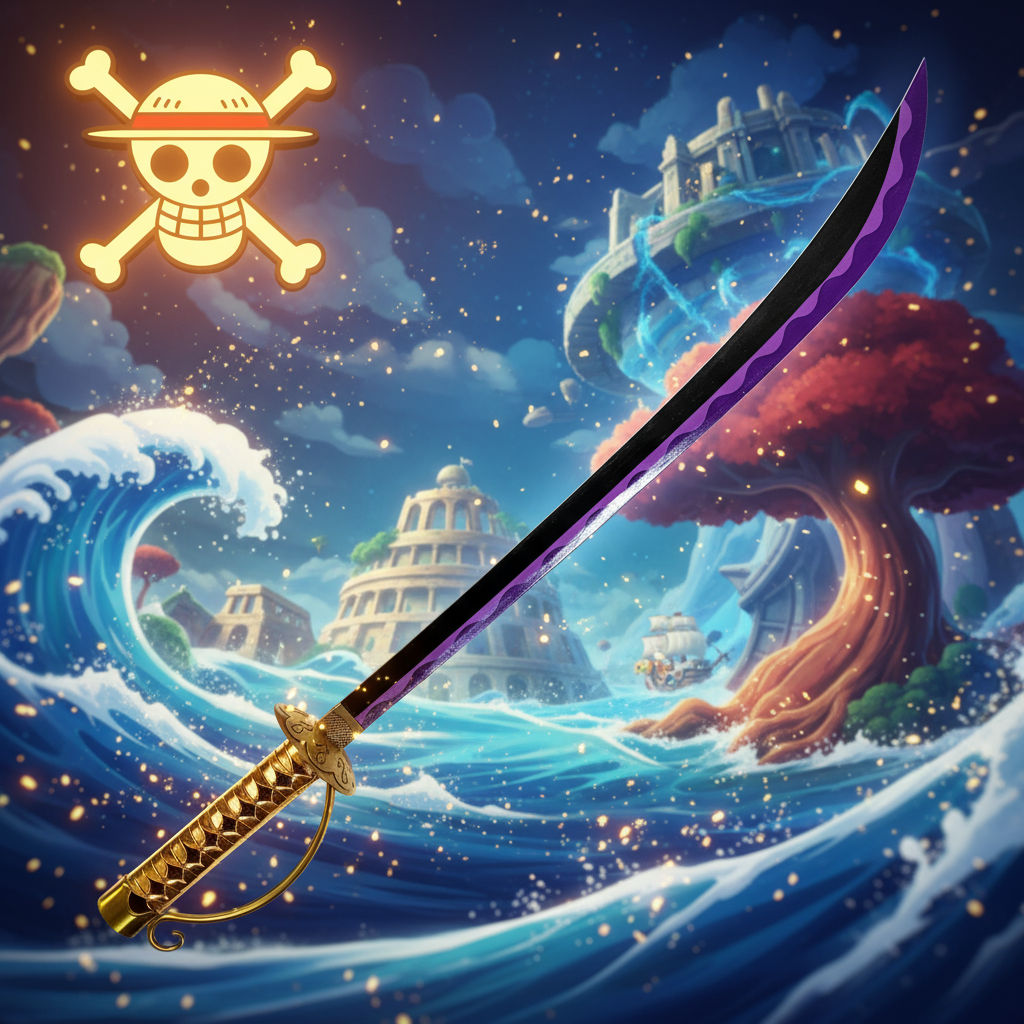 One Piece Sword - Gold D Roger PIRATE SWORD