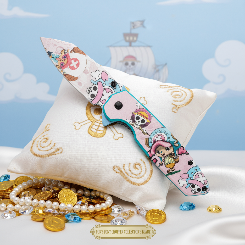 One Piece Knife - Tony Tony Chopper Art SPRING ASSISTED KNIFE