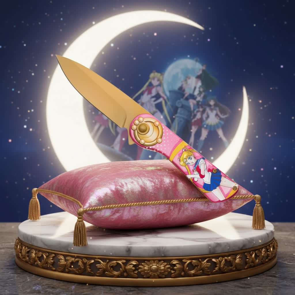 Sailor Moon Spring Assisted Knife