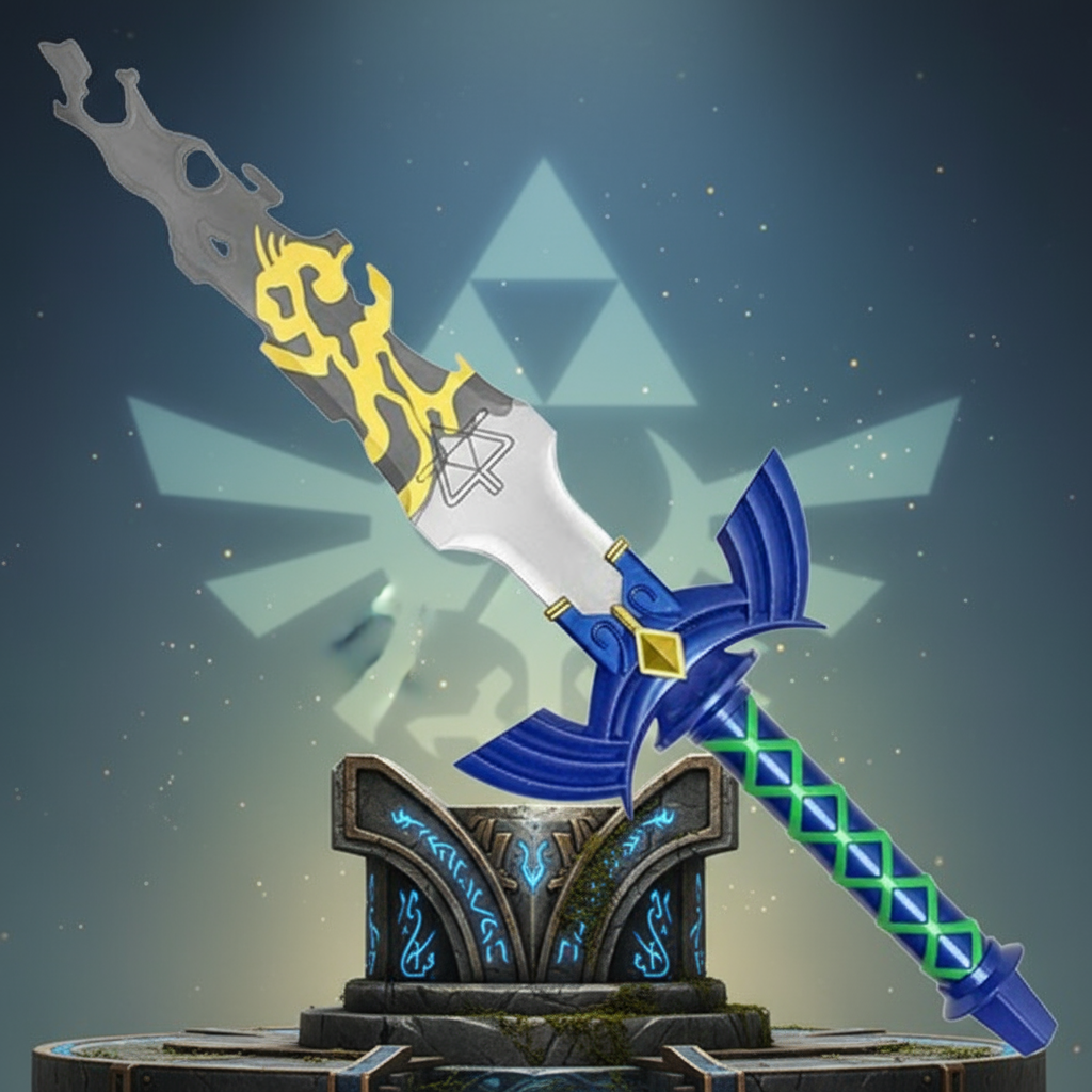 Zelda Tears Of The Kingdom Broken Blade METAL