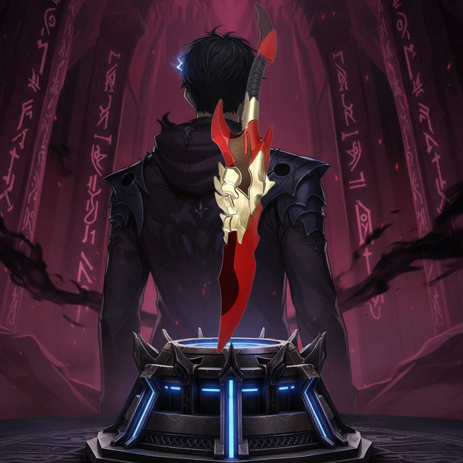 Solo Leveling Foam Kamish's Wrath Dagger