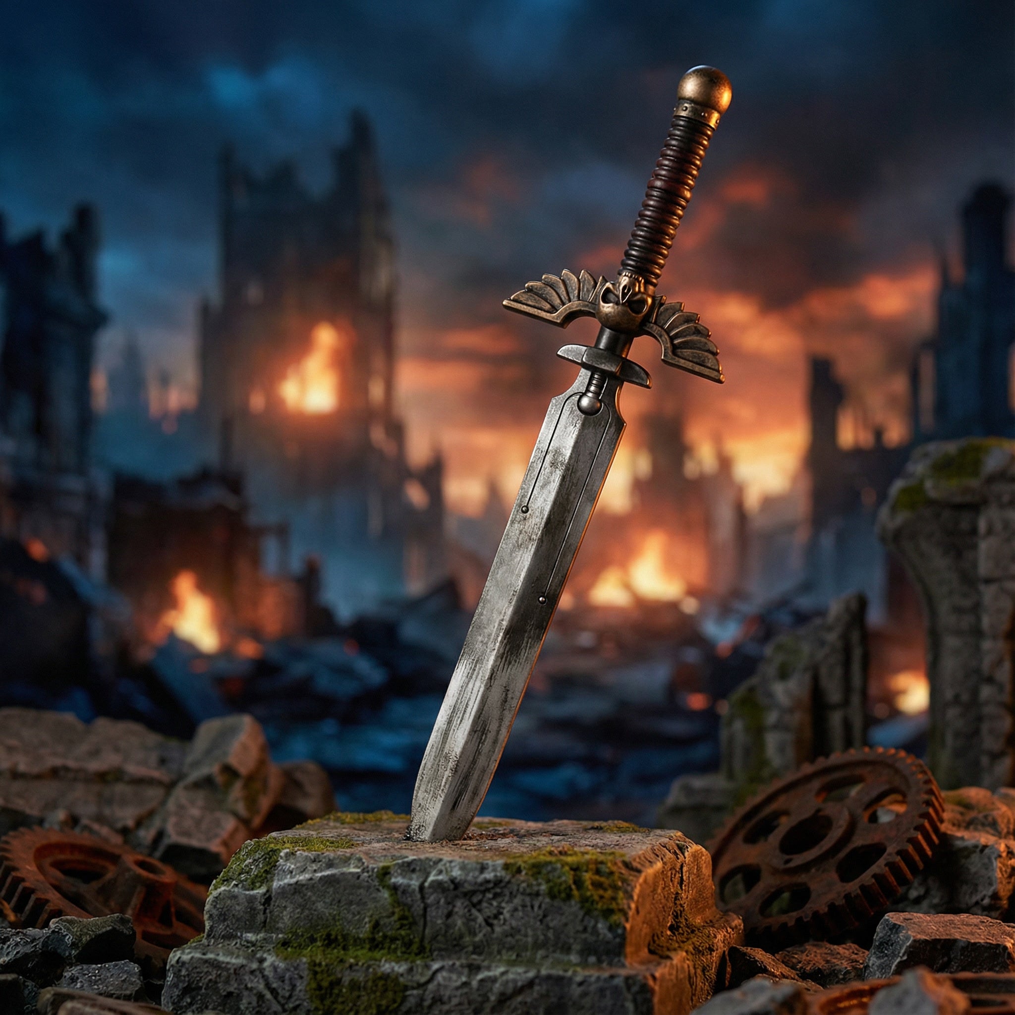 Warhammer Gold Power Sword Foam