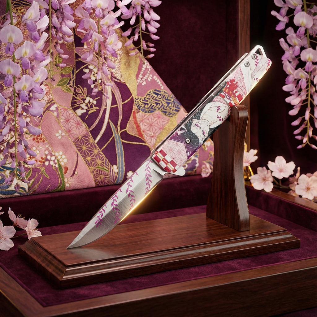 Demon Slayer Nezuko’s “Blood Demon" Art Assisted Knife