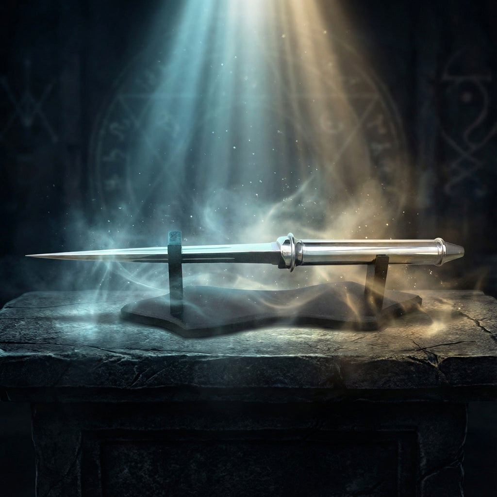 Supernatural Metal Angel Blade With Stand