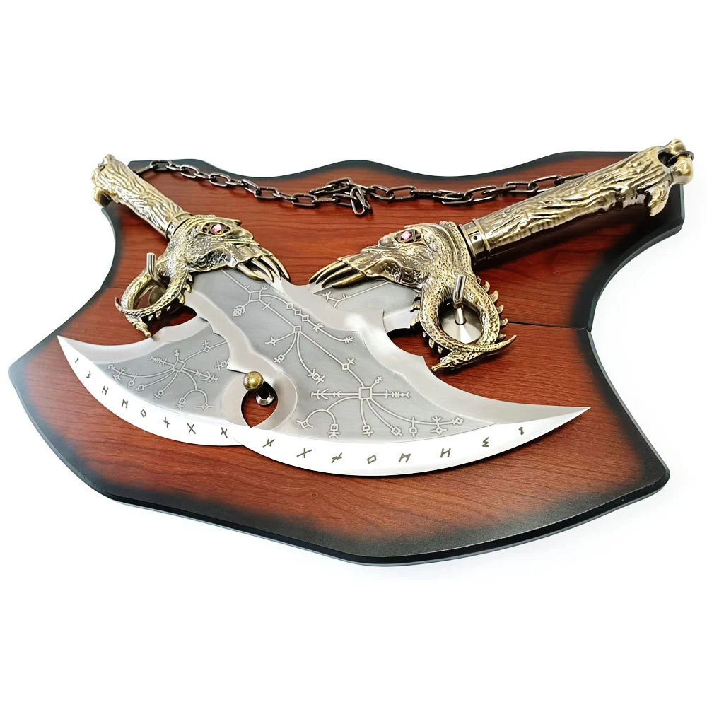 God of War Gold Blades of Chaos Metal