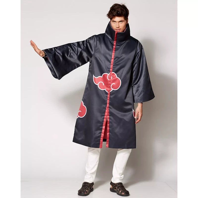 Akataski Robe Naruto Akatsuki Robe/Kimono Cosplay – Anime Armory