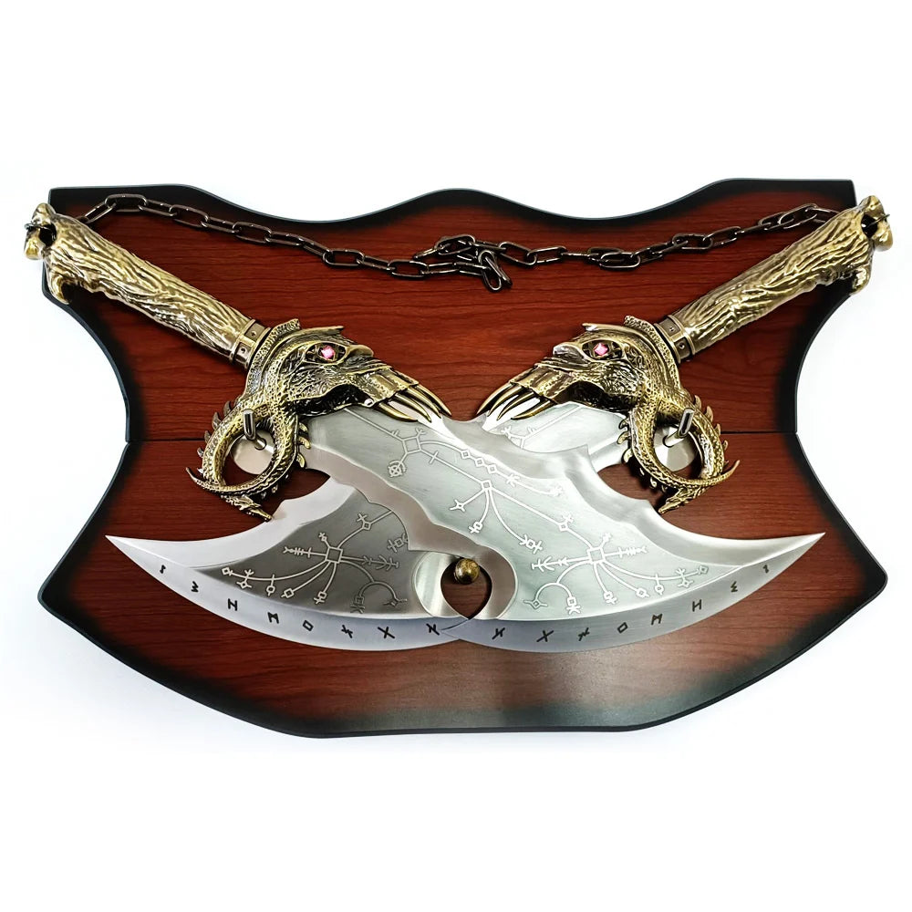 God of War Gold Blades of Chaos Metal