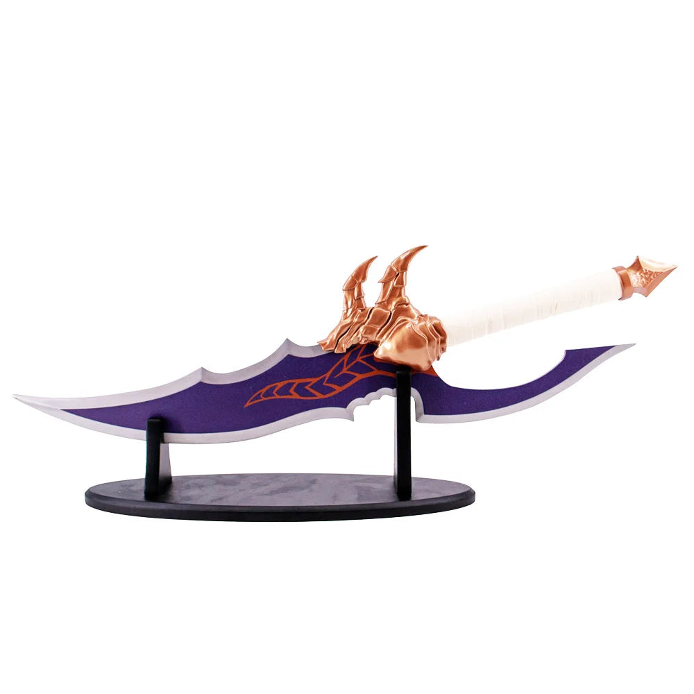 Solo Leveling Kasakas Fang Metal Dagger With Stand