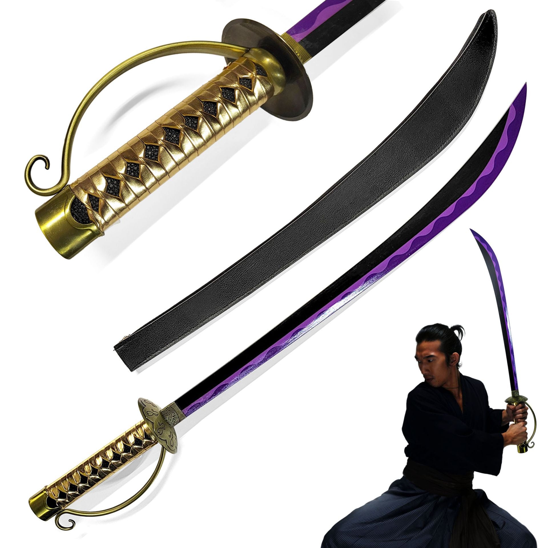 One Piece Sword - Gold D Roger PIRATE SWORD