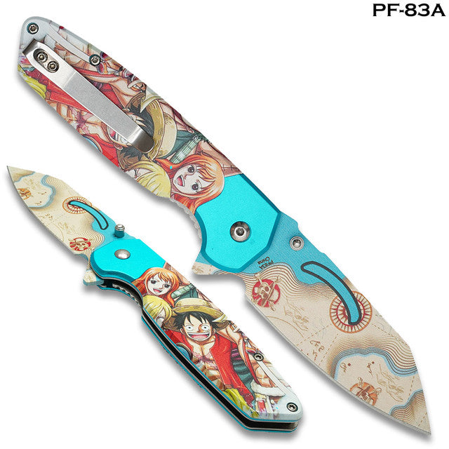 One Piece Knife -  Straw Hat Crew SPRING ASSISTED KNIFE
