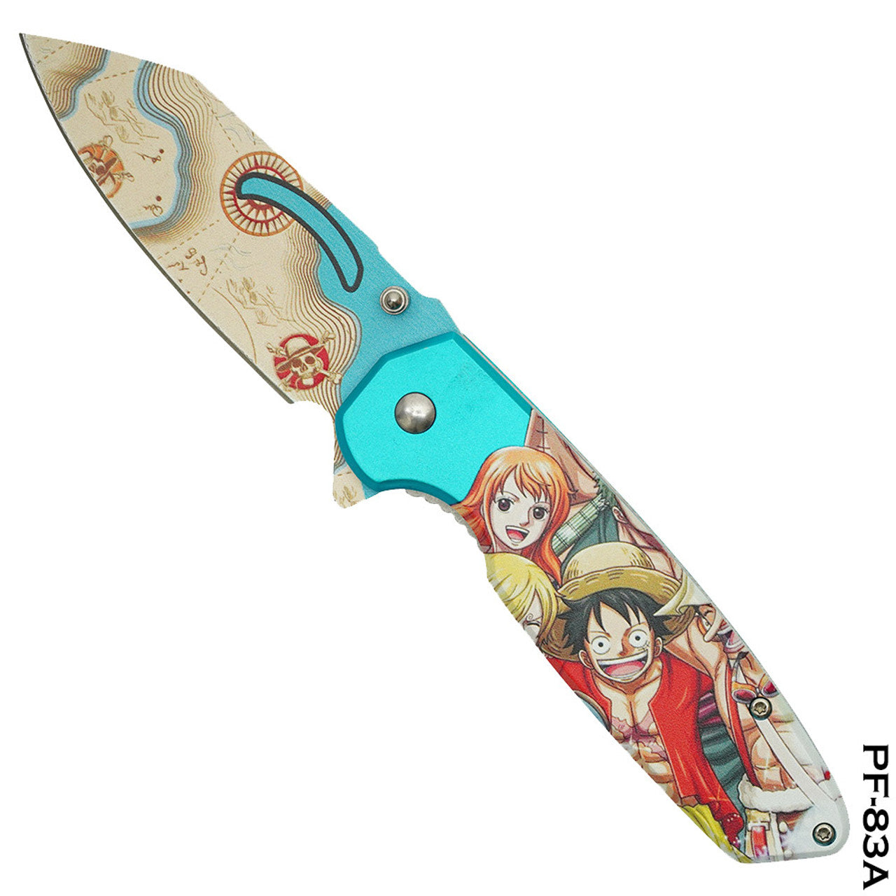 One Piece Knife -  Straw Hat Crew SPRING ASSISTED KNIFE