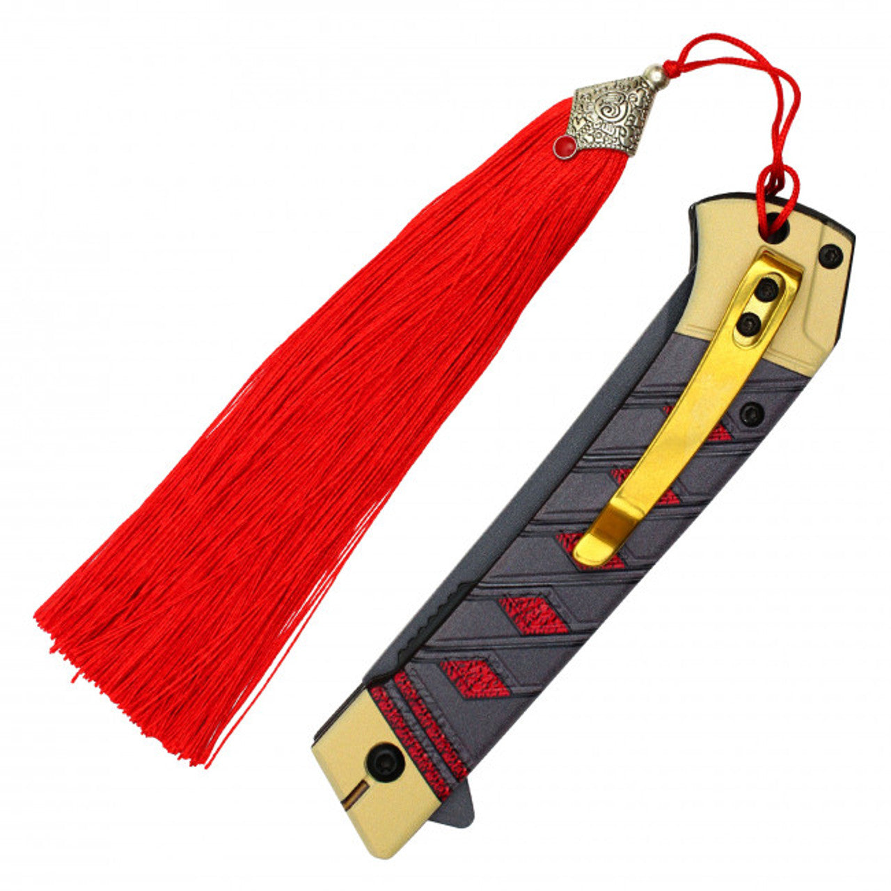 One Piece Knife- Roronoa Zoro Sandai Kitetsu Katana SPRING ASSISSITED KNIFE