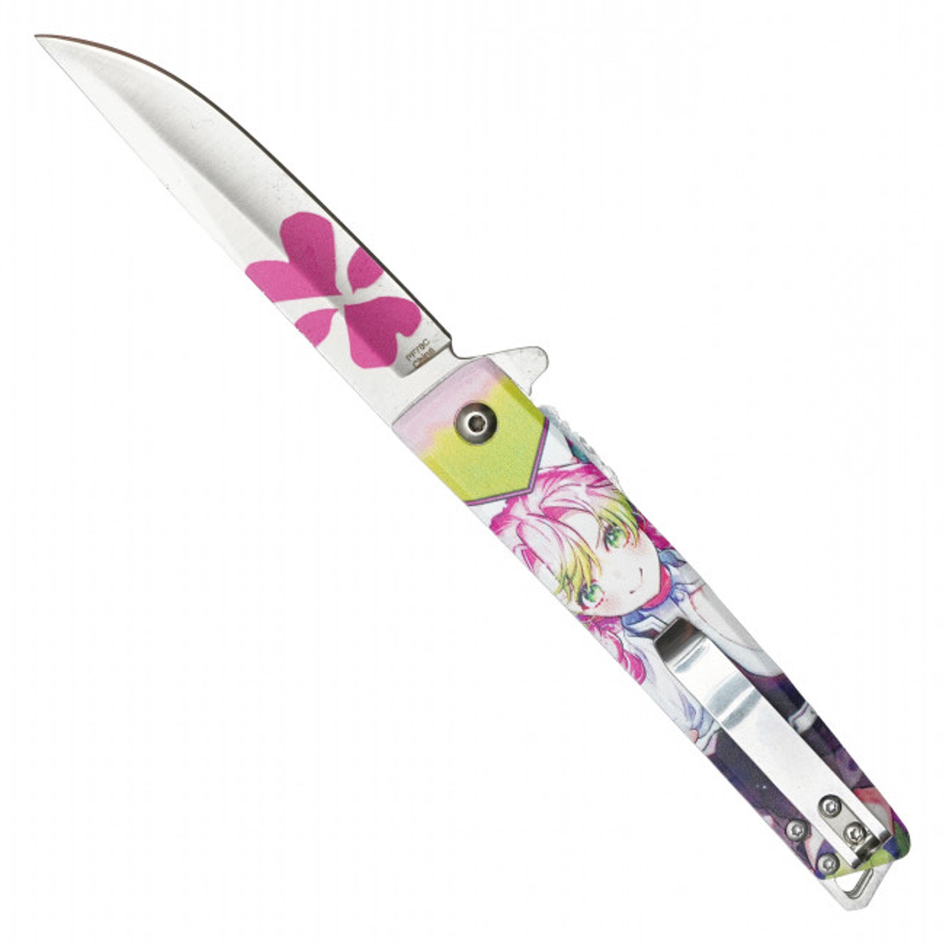 Demon Slayer Mitsuri Art Spring Assisted Knife